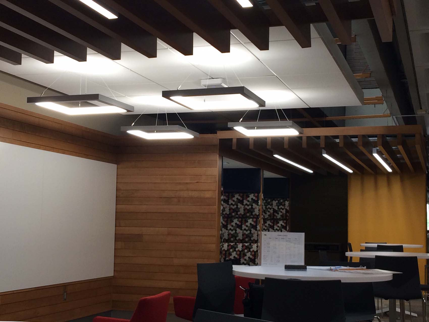 Coronet Lighting In Posvar Hall, University Of Pittsburgh