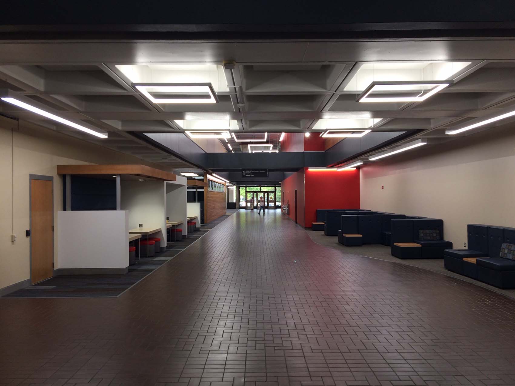 Coronet Lighting In Posvar Hall, University Of Pittsburgh