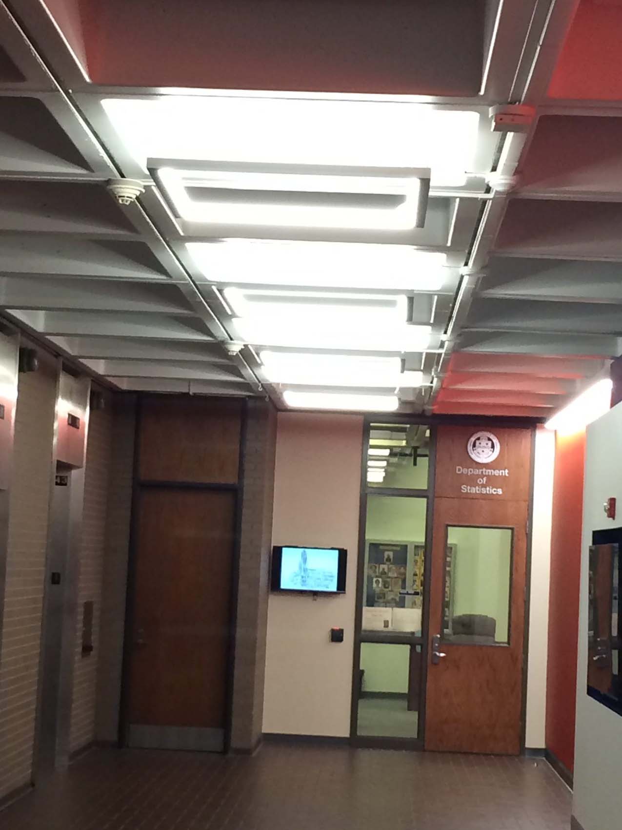 Coronet Lighting In Posvar Hall, University Of Pittsburgh