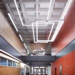 Coronet Lighting In Posvar Hall, University Of Pittsburgh