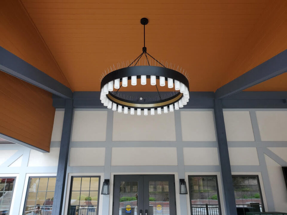 Camman Lghting Patio Chandilers St. Clair Country Club